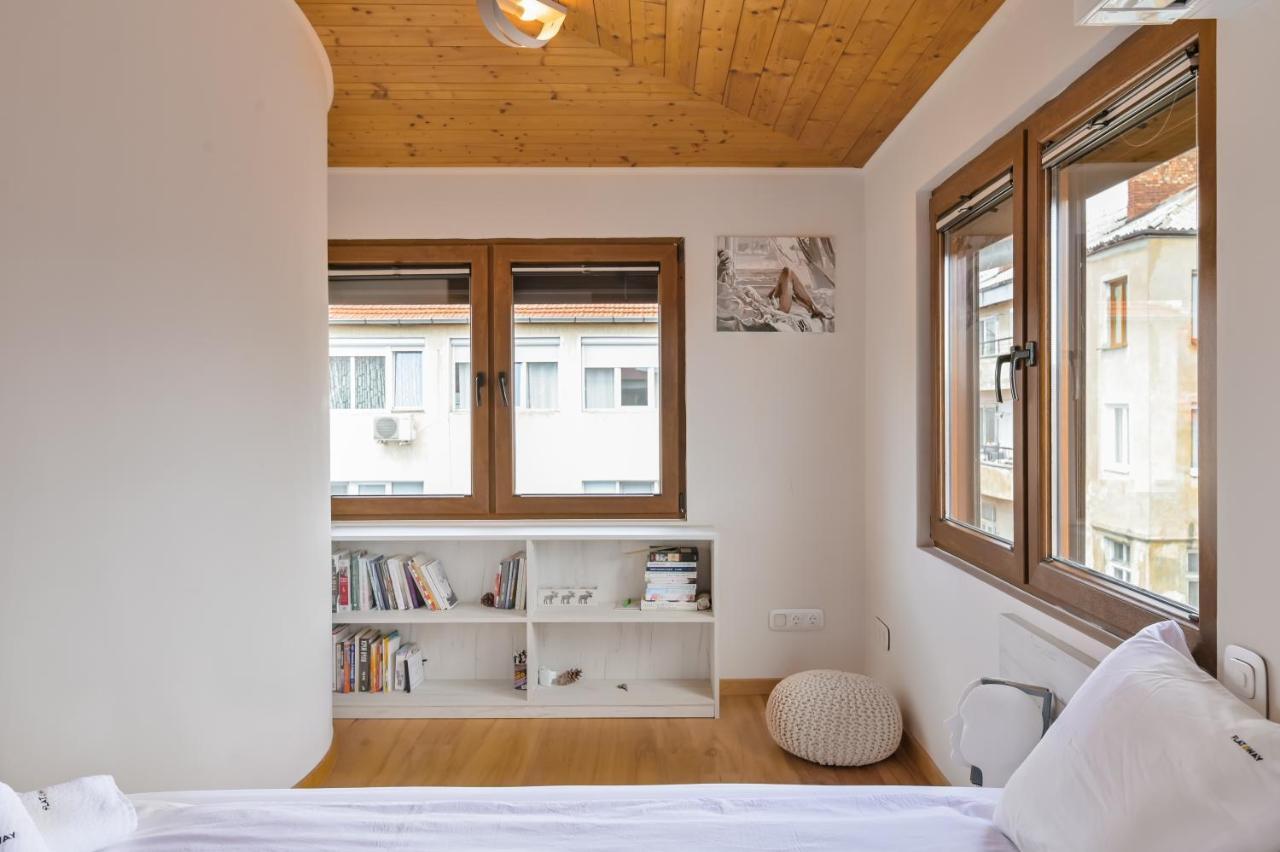Ferienwohnung Designer Maisonette With Top Central Location Sofia Exterior foto
